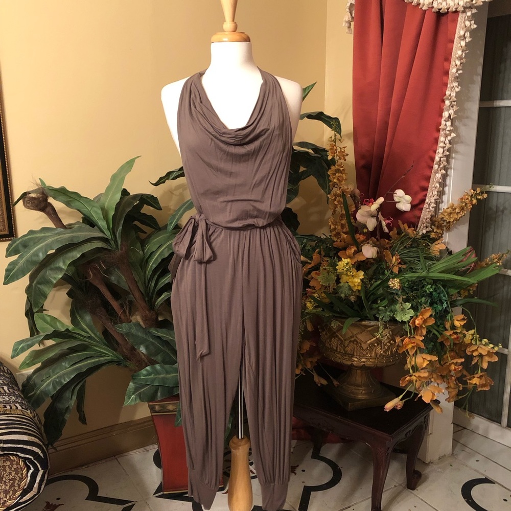 Comfy Boho Halter Harem Jumpsuit